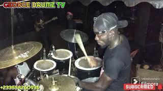 The Youngest HiLife Drummer Ever George Drumz With Sweet Jamming With Diwomere Band