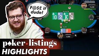 Can Aces save Tonkaaaap?! Online Poker Highlights!