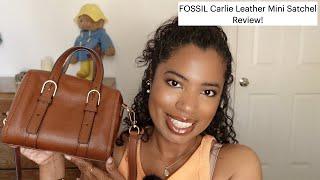 Fossill Carlie Leather Mini Satchel