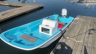 We built our own console for the 67’ Boston Whaler 17ft