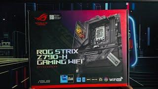 Asus ROG STRIX Z790-H GAMING WIFI Unboxing My New Motherboard