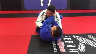 Cross Choke from Guard - Rodrigo Carvalho AKXE BJJ USA