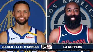 GOLDEN STATE WARRIORS VS LA CLIPPERS | NBA Live Scoreboard 2024