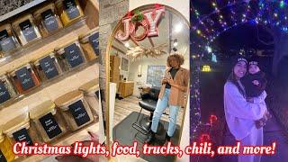 Christmas Lights, Food Trucks, Chili Night & Workday Prep During the Holiday Season