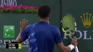 What a rally this was! Iga Swiatek & Hubert Hurkacz V Leylah Fernandez & Felix Auger-Aliassime