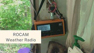 ROCAM Weather Radio Review | Solar Hand Crank Radio AM/FM/SW NOAA Alert
