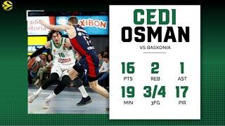 Baskonia - Panathinaikos 91-77 | Euroleague R22 Cedi Osman (16 Points , 17 PIR)