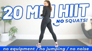 20 MIN KNEE-FRIENDLY HIIT WORKOUT (No Squats, Low Impact Cardio)