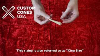 Pre-Rolled Cones - 109mm Brown Pre-Roll Cones | Custom Cones USA