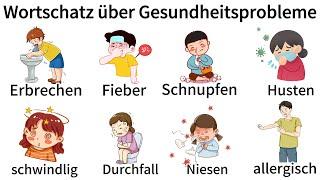 Deutsch Lernen| Körperliche Gesundheitsprobleme| A1-B1| Deutschkurs| Deutsch für Anfänger