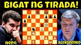 Bigat ng Tirada ang tumapos ng Laban! || GM Nepomniachtchi vs. GM Alekseenko || Candidates Chess 21