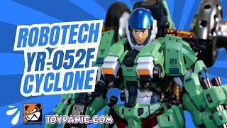 [4K] Robotech The New Generation YR-052F Transformable Cyclone from Moshow Toys