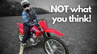 You've got it all wrong... The CRF250F is NOT the bike you think it is!