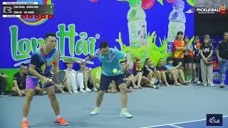 TÙNG HẢI PHÒNG/ TRÍ CHUỘT vs LÝ HOÀNG NAM/ TRỊNH LINH GIANG - GIẢI PICKLEBALL KING CUP 3