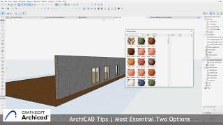 Most Essential Two Options in ArchiCad | ArchiCAD Tips