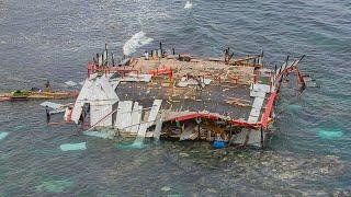 Multi Million Floating Platform Got Destroyed By Hurricane Beryl Jamaica