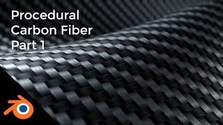 Procedural Carbon Fiber Shader - Part 1 (Cycles & Eevee Compatible)