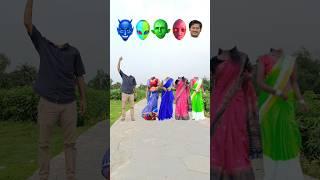 Different Four beautiful women & me correct head matching vs trending song / kinemaster Editing vfx