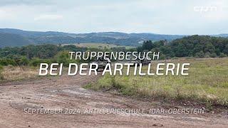 DEUTSCHE #ARTILLERIE IM FOKUS – PISTORIUS FÄHRT PANZERHAUBITZE 2000 IN IDAR-OBERSTEIN