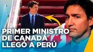 PRIMER MINISTRO DE CANADÁ JUSTIN TRUDEAU LLEGA A PERÚ | LATINA EN VIVO