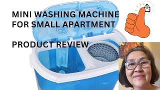 ZenStyle Portable Washing Machine Review/ with Spinner