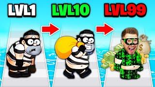 LEVEL 1 vs. LEVEL 99 GEFÄNGNISAUSBRUCH CHALLENGE! (Jailbreak)