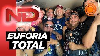 La pasión de los hinchas de Talleres en Paraguay en la previa de la Supercopa Internacional