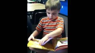 Blake "reading"