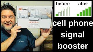  HiBoost Hero. Cell phone signal booster. How to boost your cell signal [531]