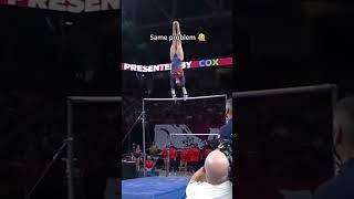 The judges didn't even react #gymnastics #bars #fail #highbar #gymnast #sports