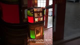 Lot 489 - 1939 Rockola Counter Model 39 Jukebox with Rare Stand