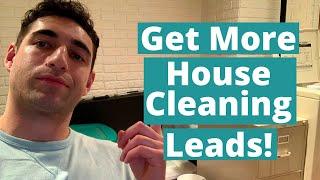 Facebook Advertising for House Cleaners! - Facebook Lead Ad for Beginners