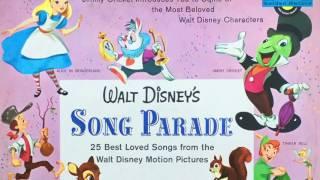 Disneyland Themed Land Songs from WALT DISNEY'S SONG PARADE 1956