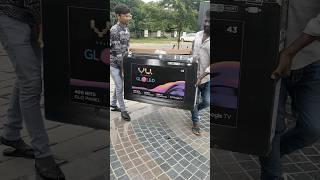 Vu gloled Led TV Unboxing & Installation Demo #TV #shorts #ytshorts #viralshorts #trendingshorts