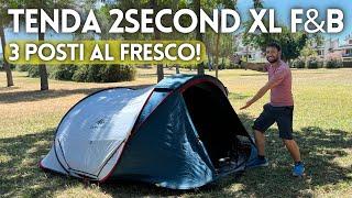 Quechua 2Second XL Fresh&Black 3 posti - La svolta!