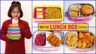 MONDAY To SATURDAY Kids LUNCH BOX Recipes | #Snacks #Winter #Anaysa #CookWithNisha