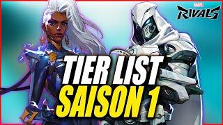 TIER LIST RANKED SAISON 1 SUR MARVEL RIVALS ► QUEL HÉROS JOUER EN RANKED POUR GAGNER !!!