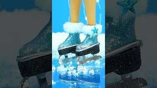 DIY Doll Ice Skates