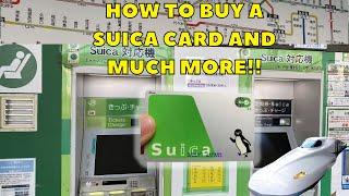 This is how and where to buy a SUICA in Japan