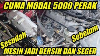 GAK NYANGKA⁉️CUMA MODAL 5000 PERAK MESIN JADI KINCLONG#tipsotomotif #mobilbekas #mobilmurah