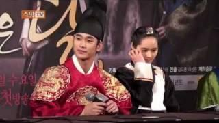 [2.1.2012] The Moon Embracing the Sun press conference | Kim Soo Hyun cut