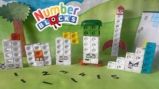 The Numberblocks On Your Head Episode! Numberblocks Math Link Cubes. Learn All About Numbers 10 - 15