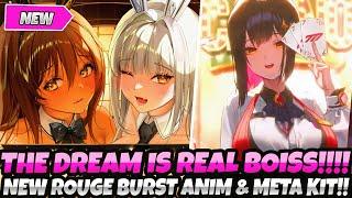 *THE DREAM IS REAL BOISS!* NEW ROUGE BURST ANIMATION + META SKILL KIT DETAILS (Nikke Goddess Victory