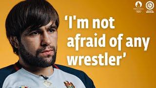 Fearless Victor CIOBANU (MDA) is targeting Olympic gold, says, 'I'm not afraid of any wrestler'