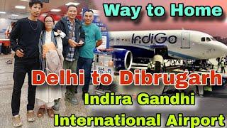 Emotional Last Day in Noida || Flight to Dibrugarh from Delhi Airport || @Alemjamir-