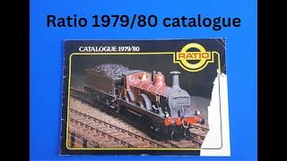 Ratio 1979 / 80 model railways catalogue full look through from Mangley Town #ModelRailway