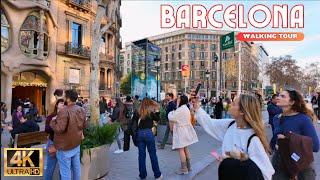 Getting Lost in Barcelona's Most Stunning Streets and Hidden Corners  La Rambla 4K Walking Tour