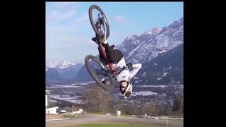 SICK BACKFLIP ON THE HOMESPOT  | @wibmer.shorts