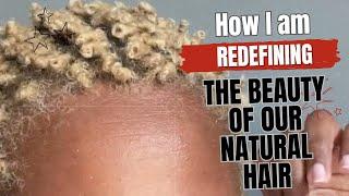 Changing Mindset about 4c Hair by doing this style and wearing my natural hair confidently ‼️