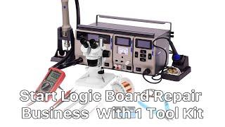 How To Start Logic Board Repair With REWA SELECTED Tool Kit